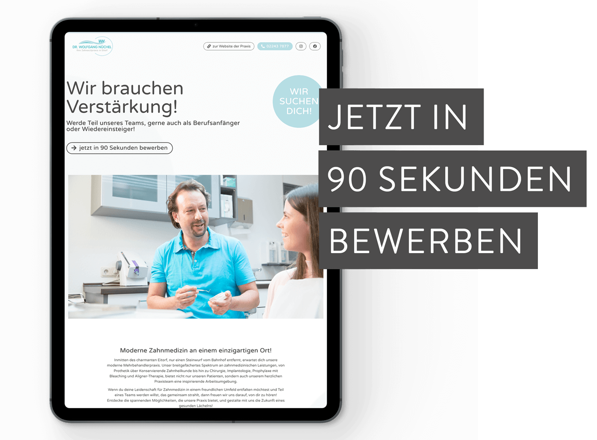 hier gehts zur Onlinebewerbung